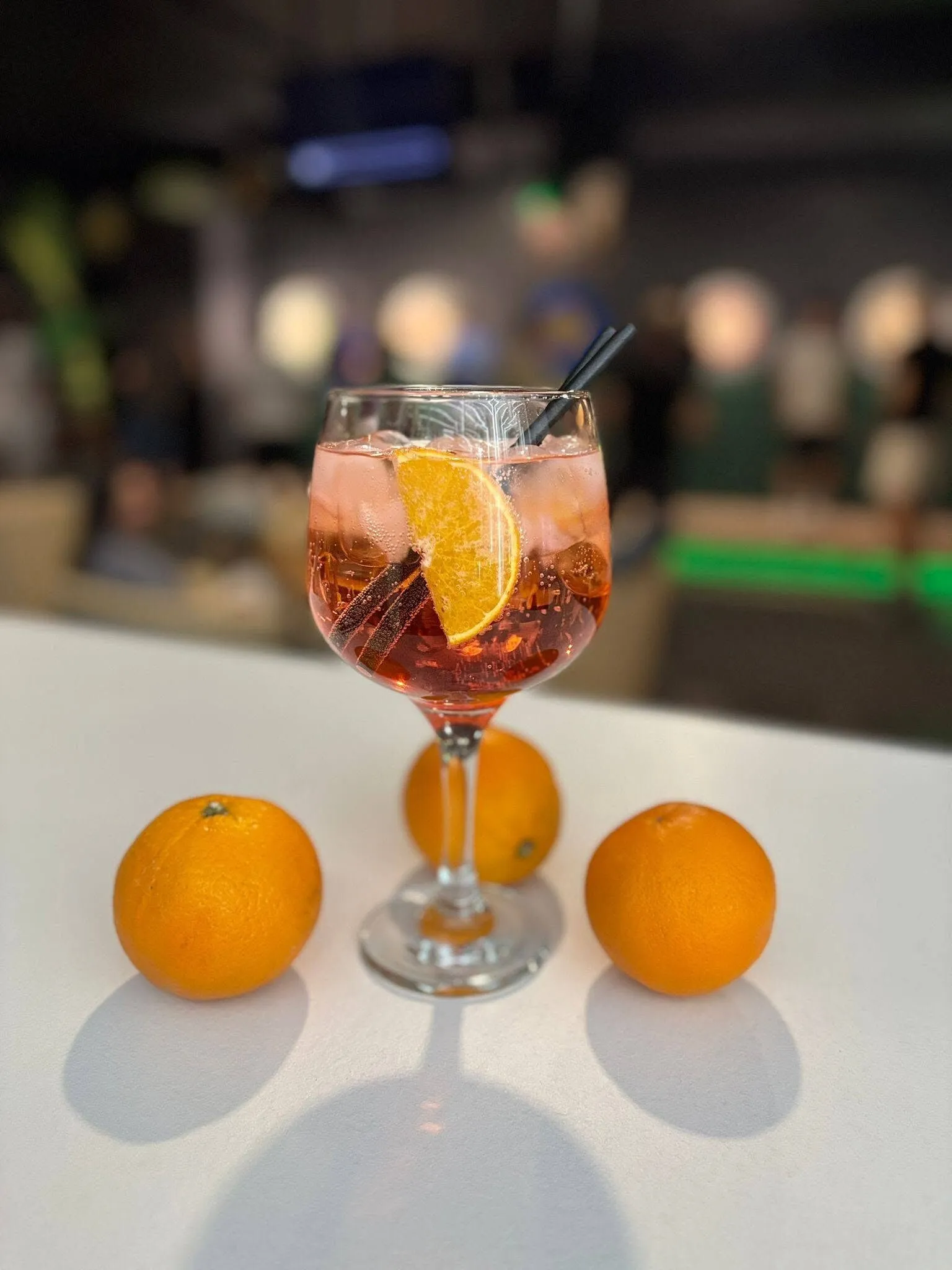 Drink z pomarańczami